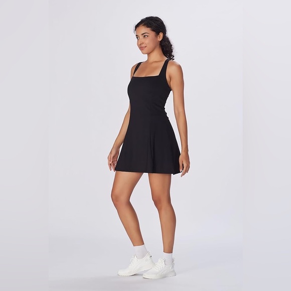 DH-Max Square Neck Tennis Dress - Picture 4 of 6